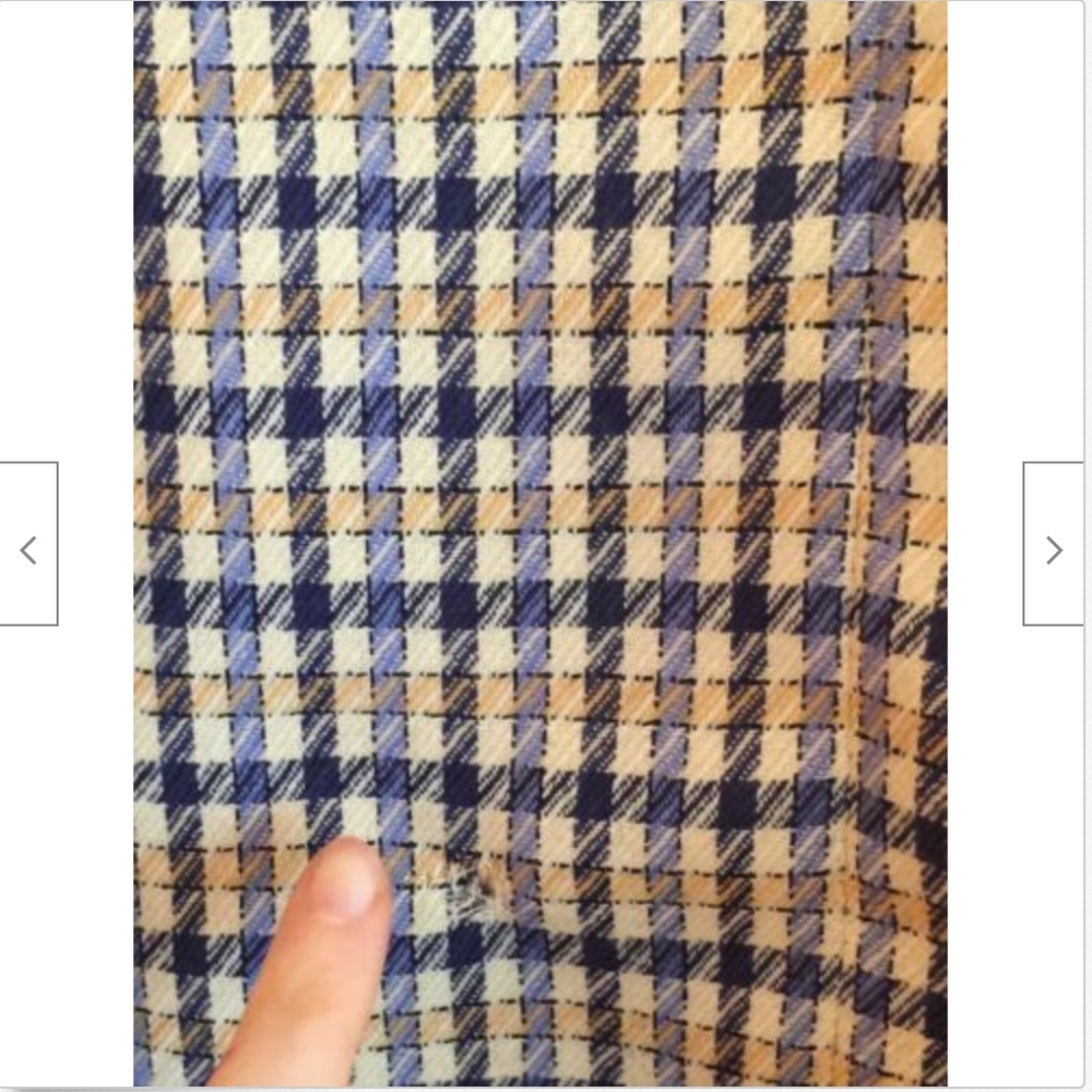 Vtg Pendleton Check Pattern Blazer Jacket Sz 14 - image 6